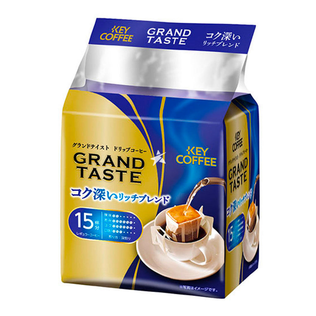 Key Coffee Grand Taste Series Instant Japanese Drip Coffee 15 Bags
