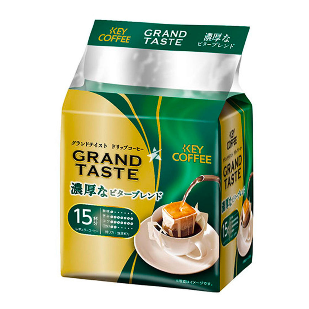 Key Coffee Grand Taste Series Instant Japanese Drip Coffee 15 Bags