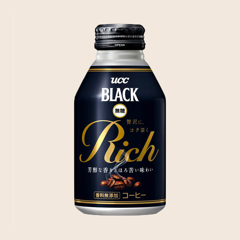 UCC Black Rich Coffee Sugar Free 275G x 24