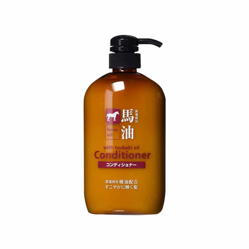 Kumano Yushi Kumano Horse Oil Non Silicon 600ml Shampoo/Conditioner/Refill 500/1000ml