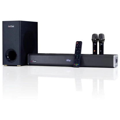 [🔥JAZPIPER.SG🔥] 2024 New Version Jazpiper Pro High Performance Karaoke Soundbar Family Karaoke Set