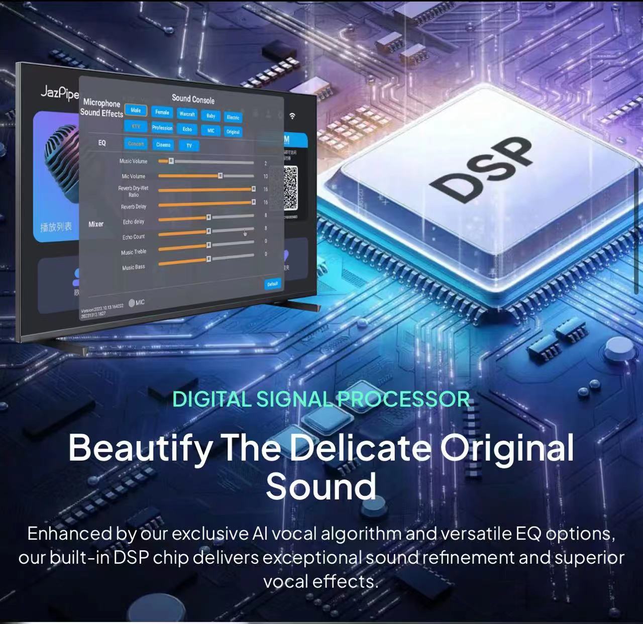 [🔥JAZPIPER.SG🔥] 2024 New Version Jazpiper Pro High Performance Karaoke Soundbar Family Karaoke Set