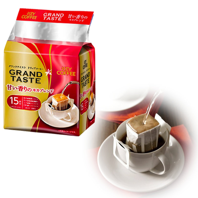 Key Coffee Grand Taste Series Instant Japanese Drip Coffee 15 Bags